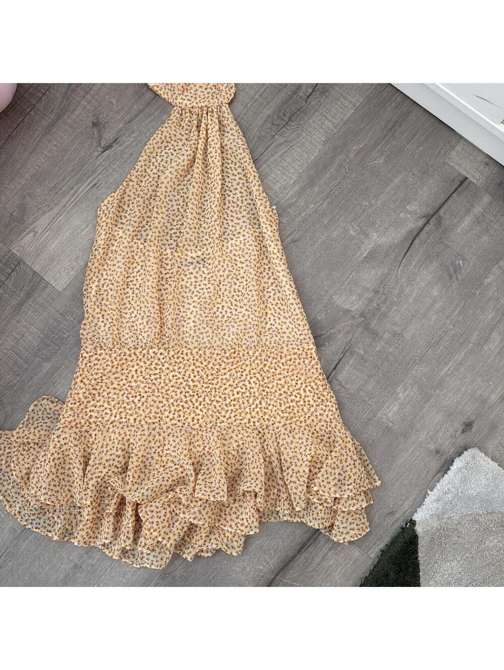 Zara Women's Multi and Tan Dress